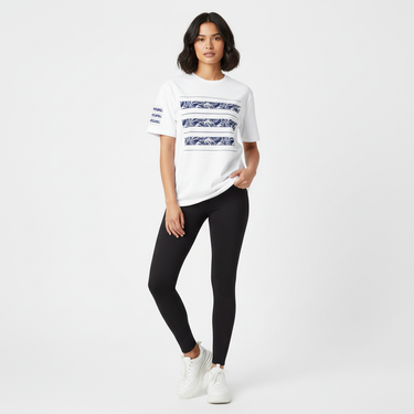 Female - white tee