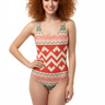 Fit Model with Red Curly Hair