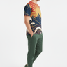 Forest Green Joggers Side
