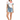 Front - Crop Tee + Jean Shorts