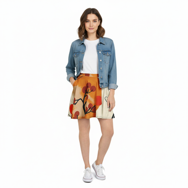 Full Model Casual Look