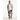 Geometric Mosaic Wide-Leg Joggers - Male with flannel shirt