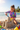 Girl Building Sandcastle