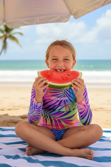 Girl Eating Watermelon