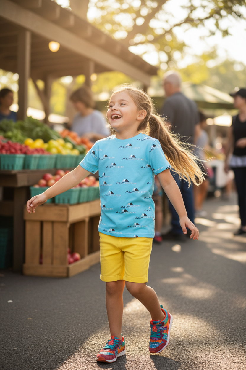 Girl Farmers Market Look