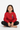 Girl in red sweatshirt