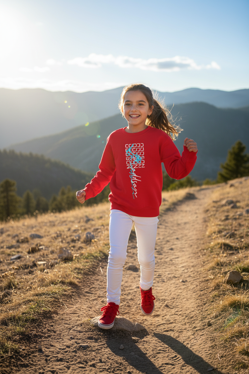 Girl Mountain Look - Red