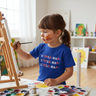 Girl painting