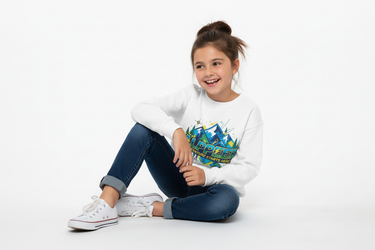 Girl sitting pose