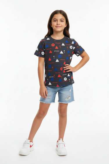 Girl standing confident
