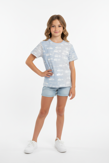 Girl standing confident