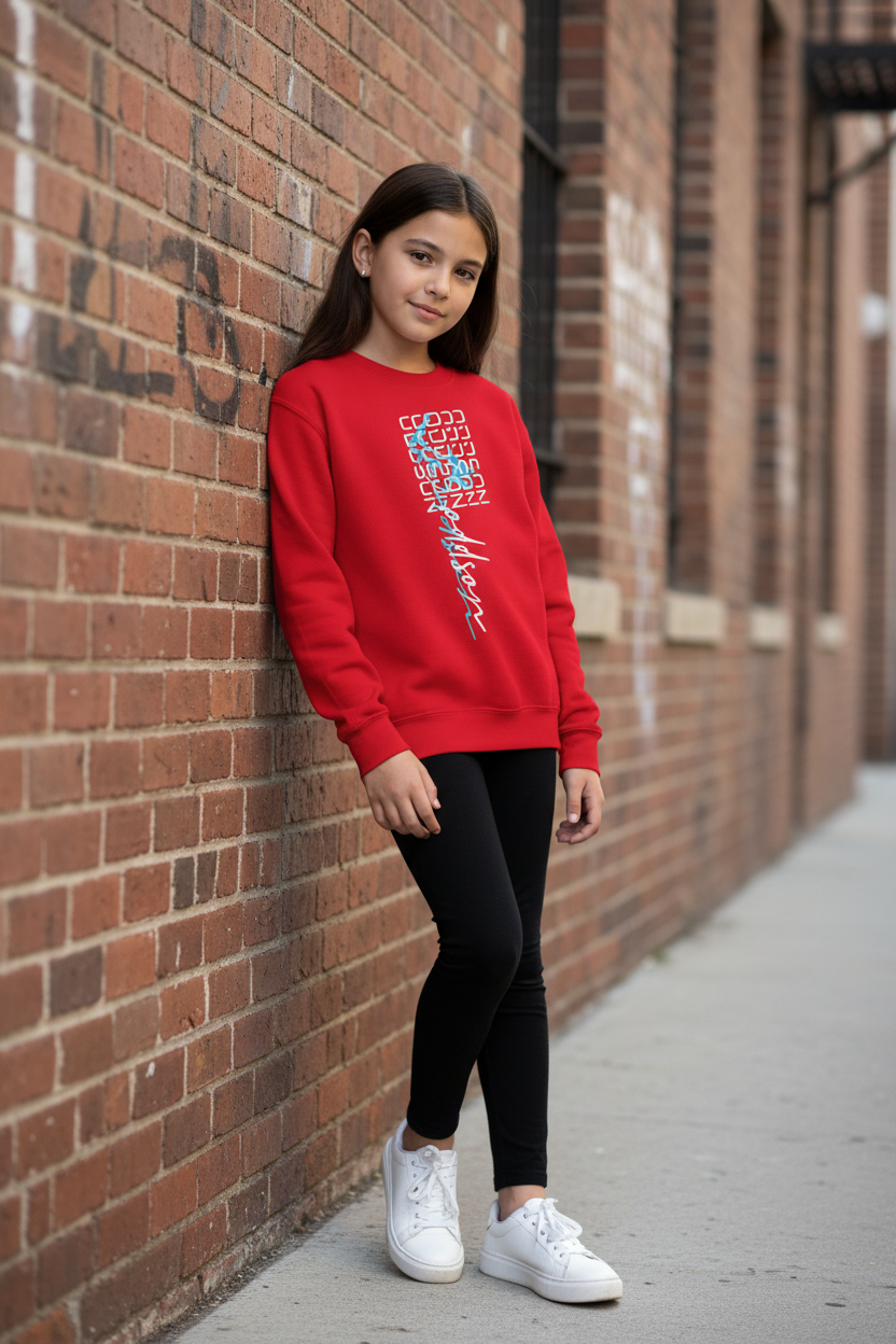 Girl Street Look - Red