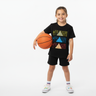 Girl with basketball