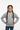 Girl with braids in sport grey