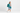Girl with ocean backpack