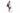 Girl with tennis racket