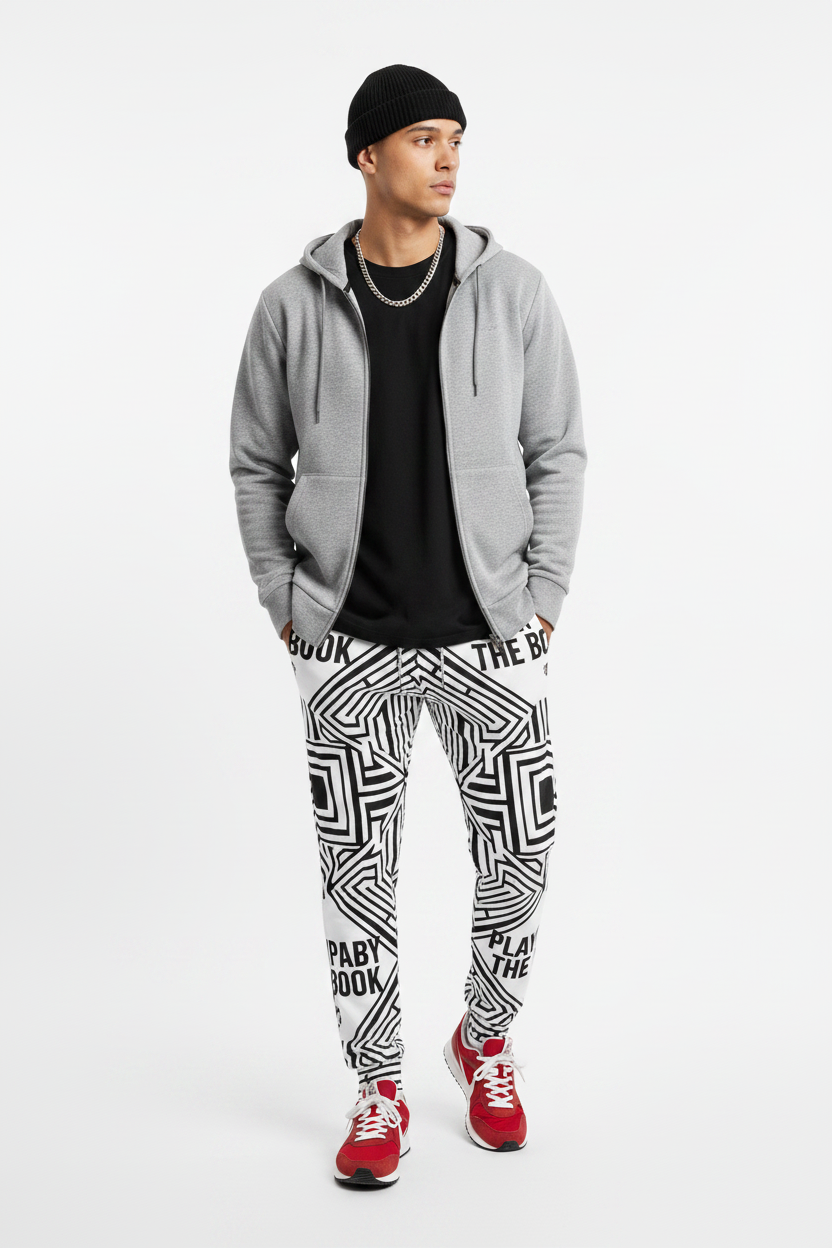 Grey Hoodie Relaxed