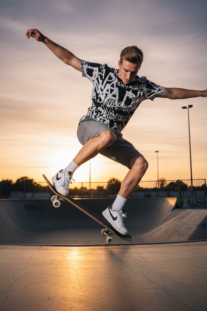 Halfpipe Action