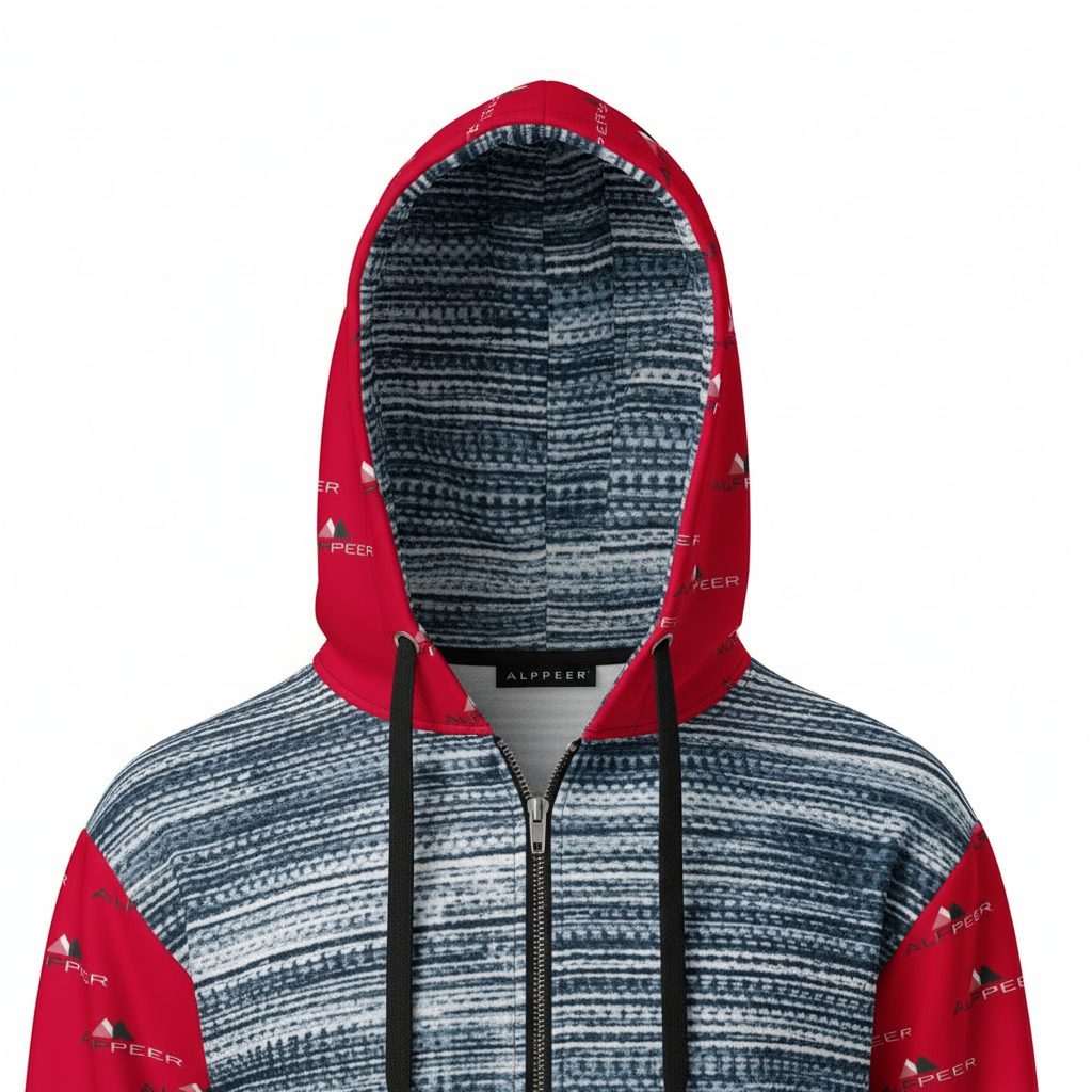 Hood and collar detail