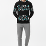 Hoodie with Grey Joggers - Front