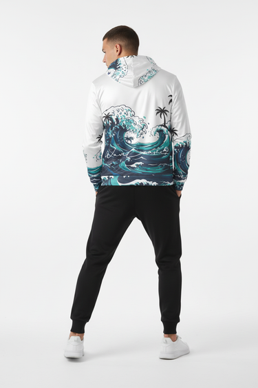 Hoodie with Joggers Back