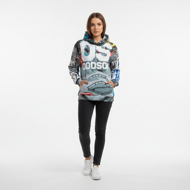 Oddson Skate Park All-Over Print Hoodie