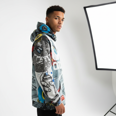 Oddson Skate Park All-Over Print Hoodie