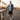 Latino male model beach boardwalk