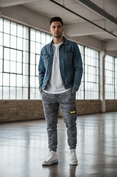 Layered urban look