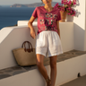 Linen Shorts Look