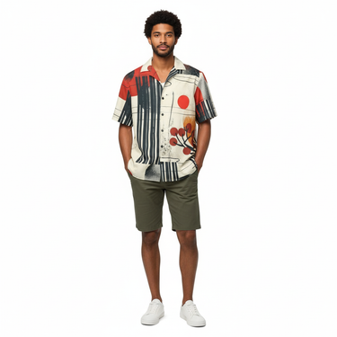 Look 1 - Male model front view