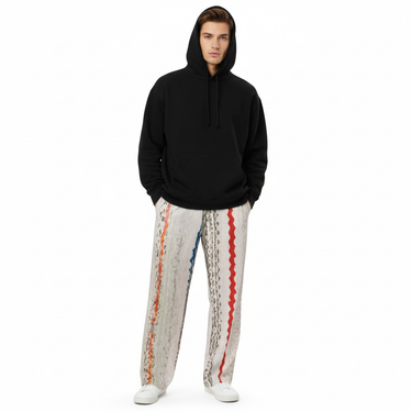 Look 10 - Brown Hair Male with Black Hoodie