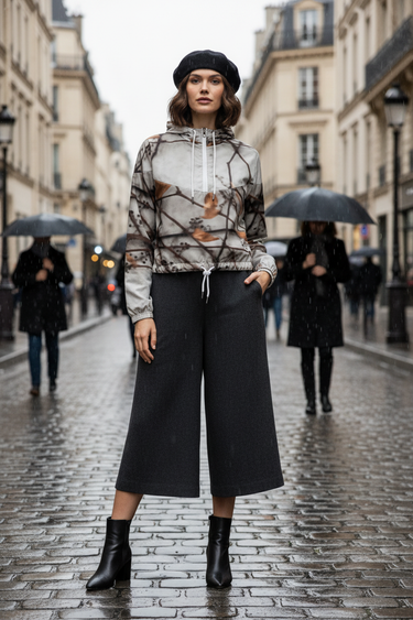 Look 10 – Rainy Paris