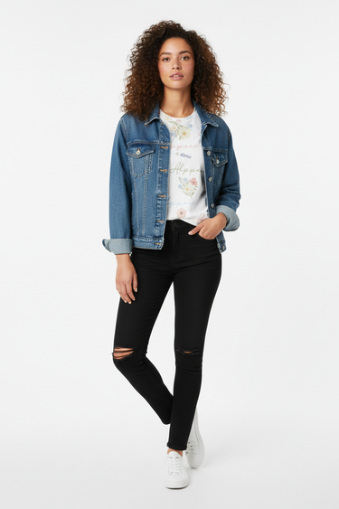 Look 11 - Classic denim jacket