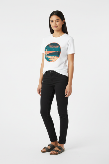 Look 14 – White Female Chinos