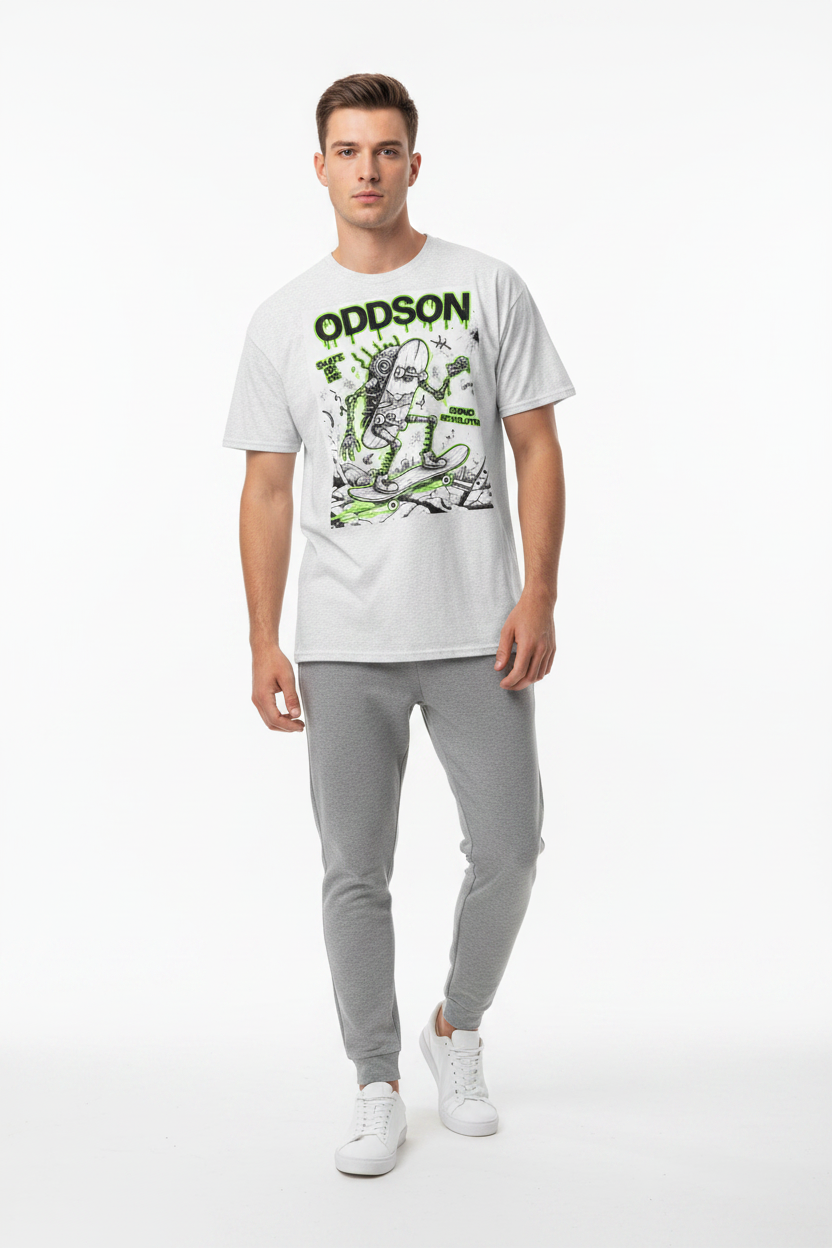 Look 2 — Ash + Grey Joggers