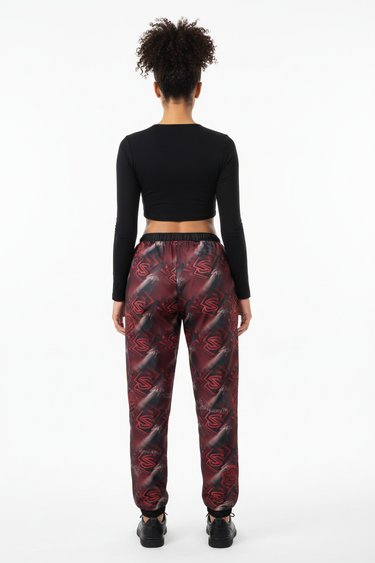 Look 2 - Back view showing print detail