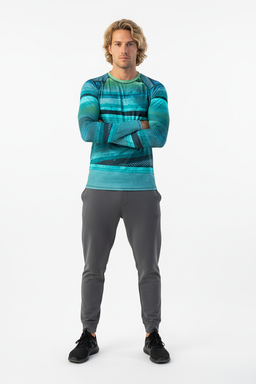 Look 2 - Charcoal Joggers