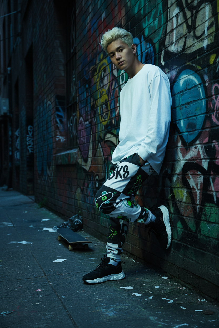 Look 2 - Graffiti Alley