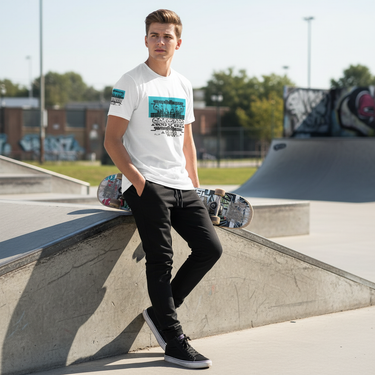Look 2 - Skateboard park streetwear
