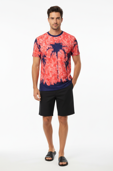 Look 3 - Black Boardshorts