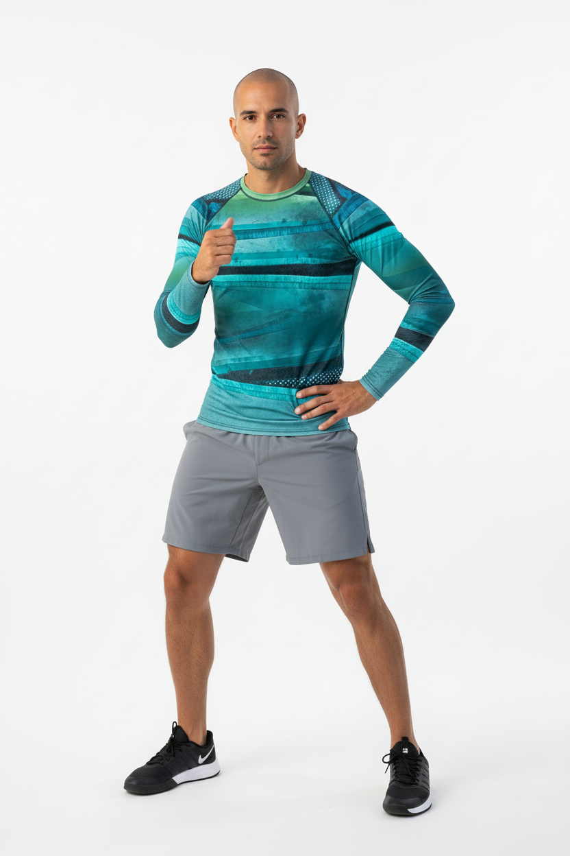 Look 3 - Grey Shorts Athletic