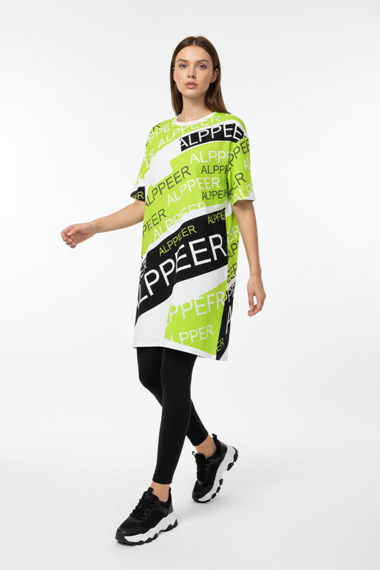 Look 3 - Layered athleisure with leggings