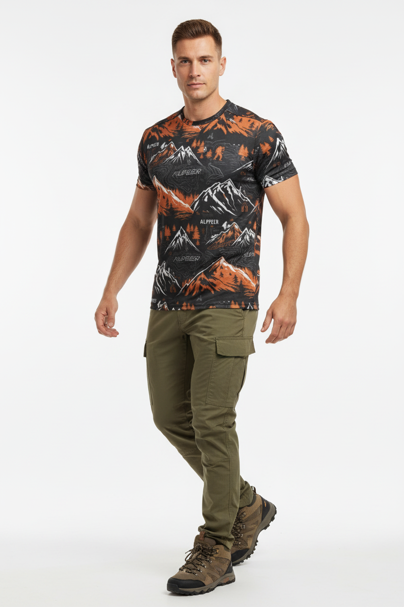 Look 3 - Outdoor adventure with cargo pants