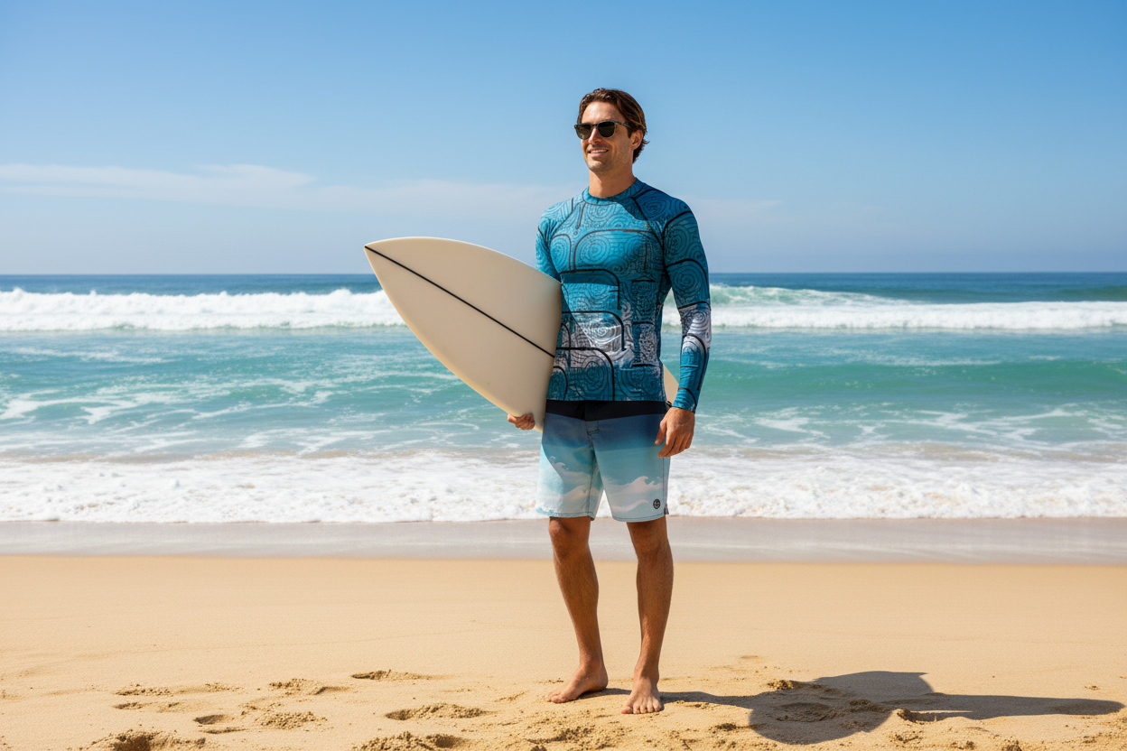 Look 3 – Surfboard on Shore