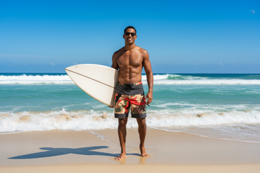 Look 3 – Surfboard on Shore