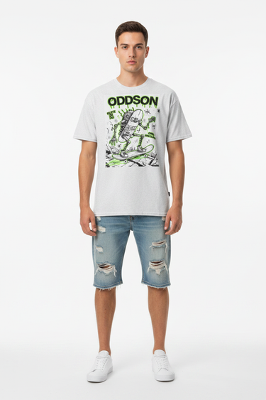 Look 4 — Ash + Jean Shorts