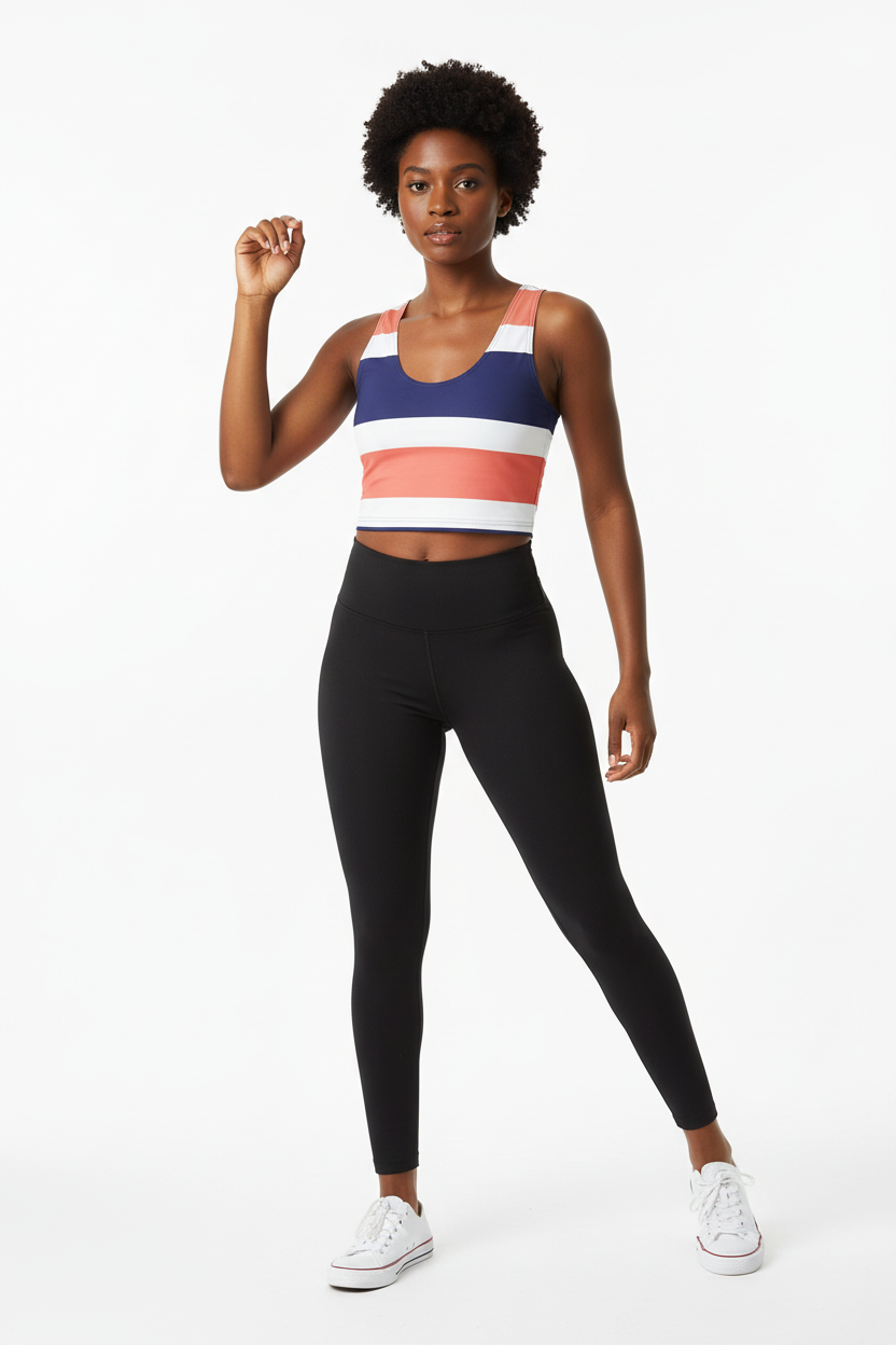 Look 4 - Athleisure with black leggings