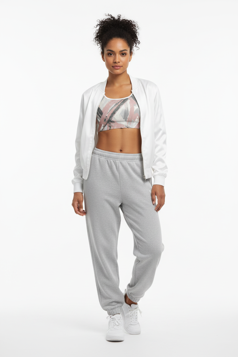 Look 4 - Bomber jacket layered