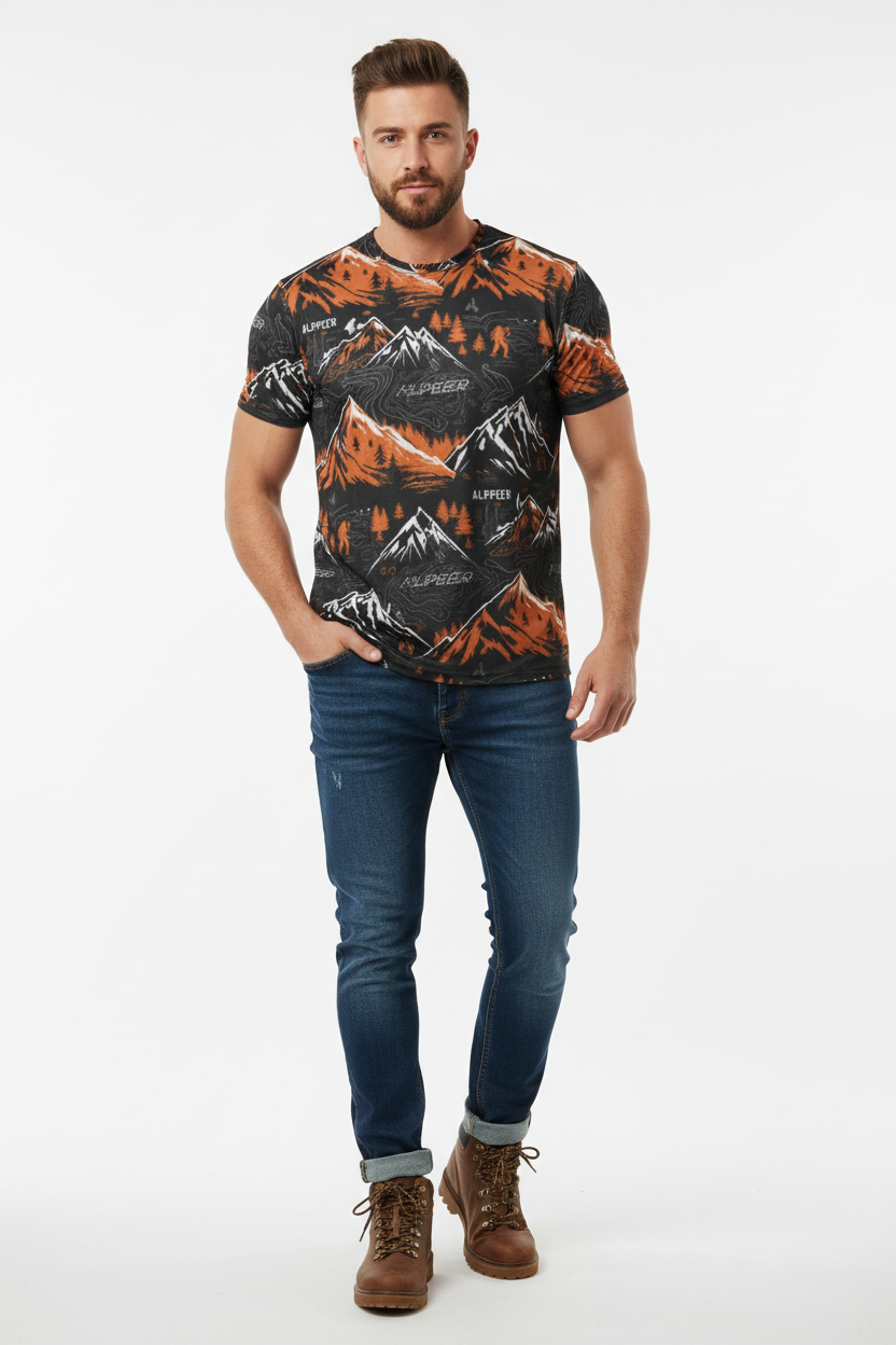 Look 4 - Casual outdoor with denim